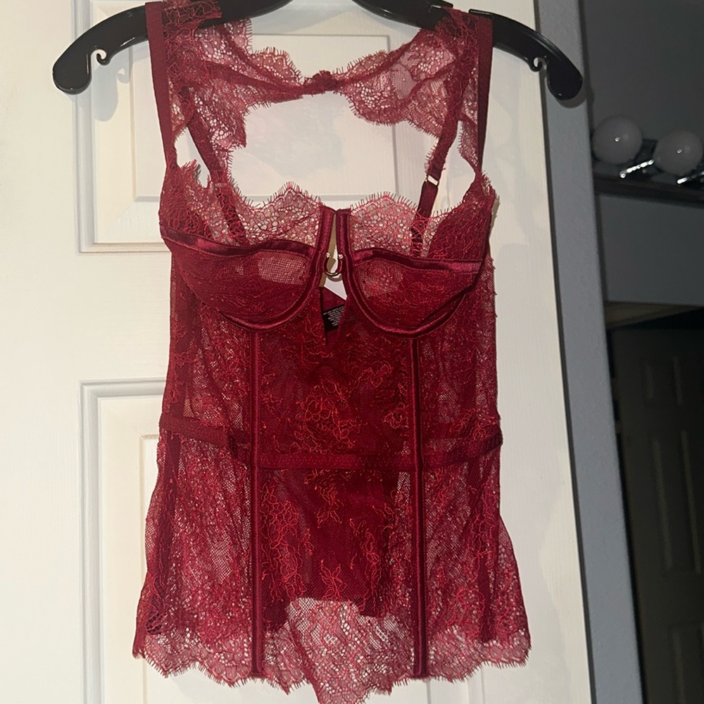Victoria secret corset type sexy top size 36d